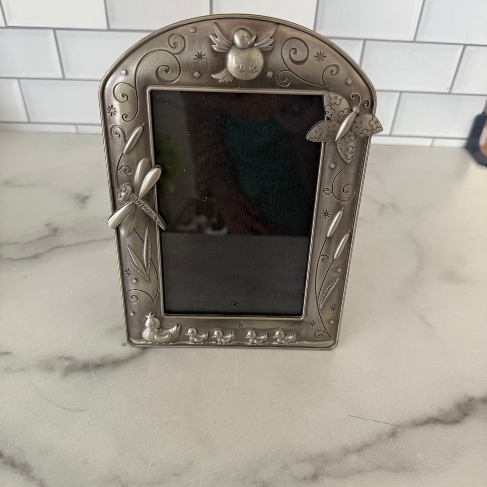 Fetco Baby Duck Pewter Picture Frame 4 X 6 New Home Decor